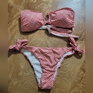 Miss Bee Beachwear Geometric Bikini Set Size M